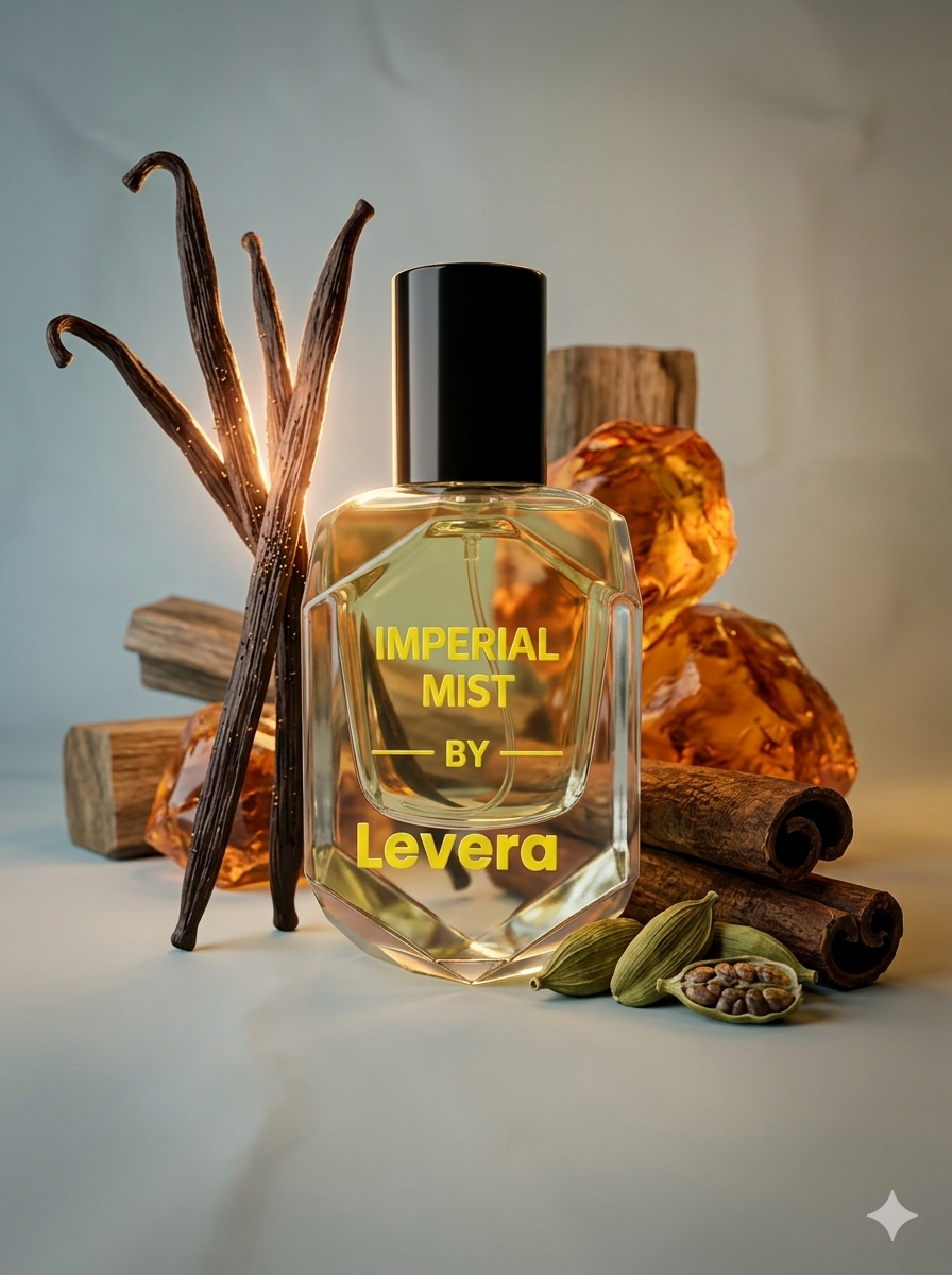 🌌 Imperial Mist by Levera
Inspired by Stronger With You – Warmth & Elegance