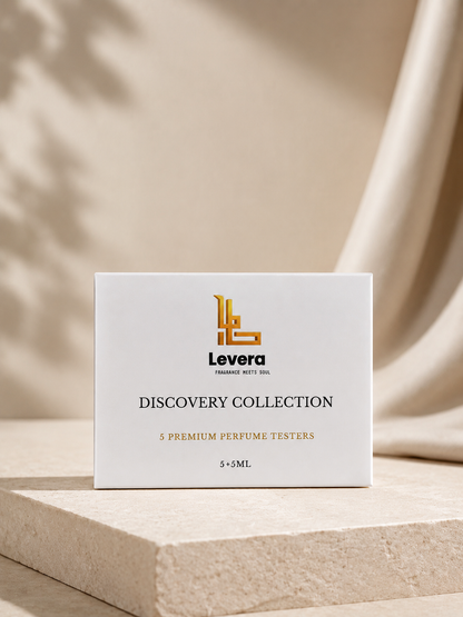 LeveraScents Premium Tester Kit – 5 x 5ml Luxury Perfume Discovery Set | Best Selling Collection