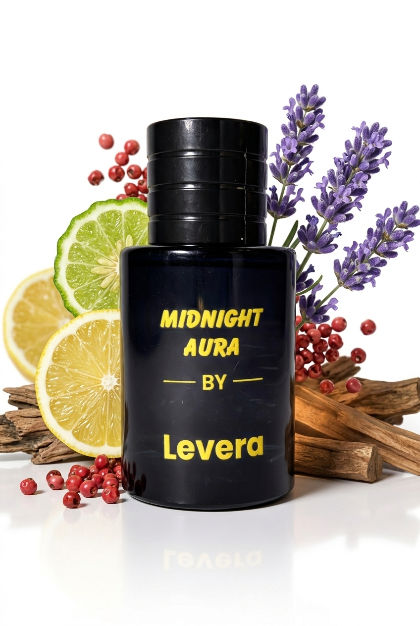 🌌 Midnight Aura by Levera
Inspired by Bleu de Chanel – Elegance in the Night